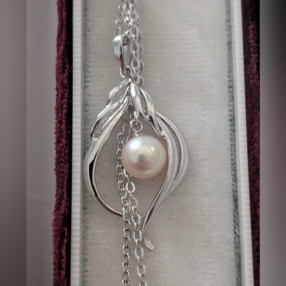Mikimoto Tokyo Ginza Akoya‎ pearl In sterling Silver - Picture 2 of 6